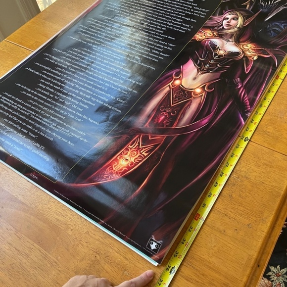 World of Warcraft Poster Sz 24x36 Large College Collection Wall Room Decor - Picture 2 of 8